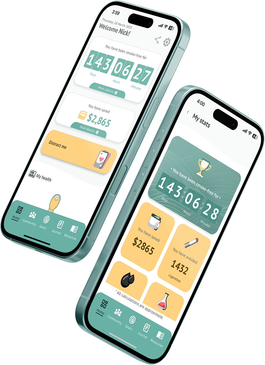 My QuitBuddy Phone 1